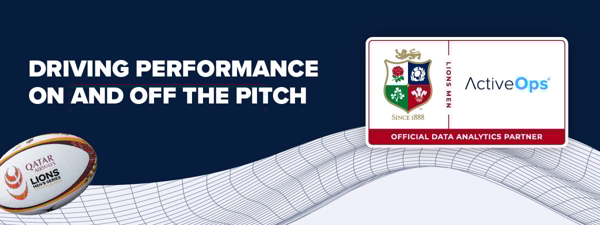ActiveOps is the Official Data Analytics Partner of the British & Irish Lions